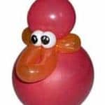 aus Luftballons Figuren machen - die Ente