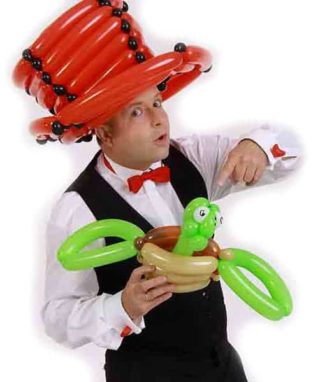 Ballonfiguren - Meerschildkröte - Luftballonfiguren für Firmenfeier
