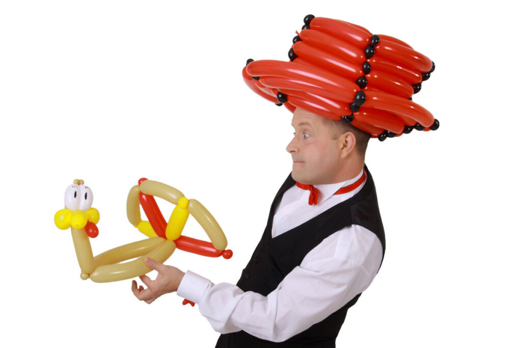 Ballonkünstler Firmenfeier